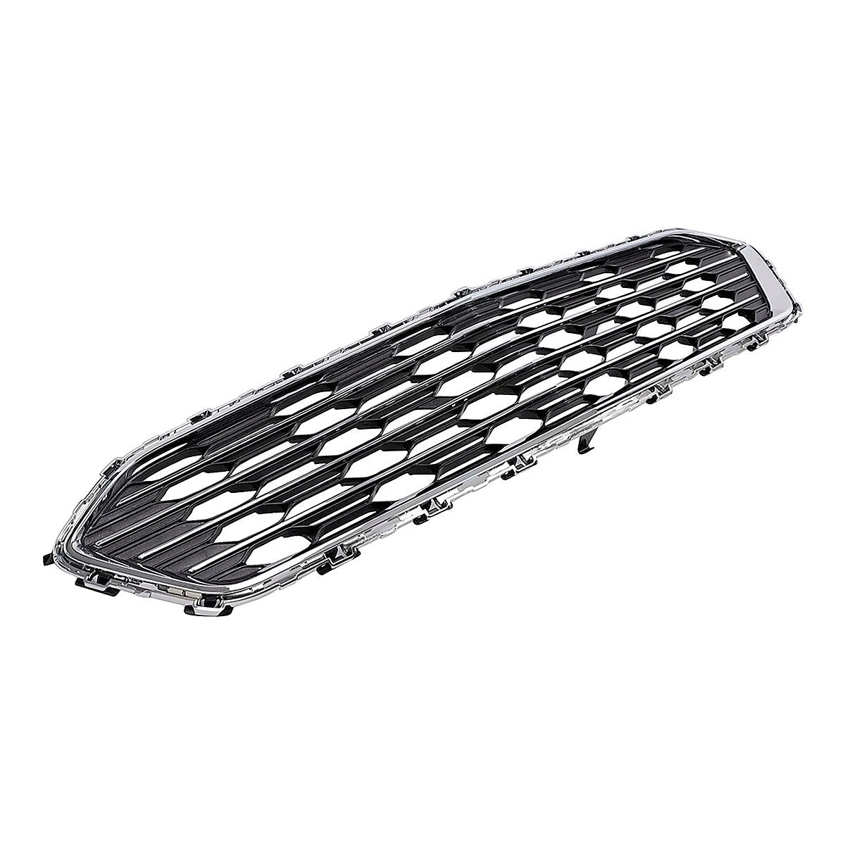2017-2018 Chevrolet Cruze_Hatchback Grille Center Black With Chrome Moulding Without Rs-Pkg Ls/Lt/L Models – Side View (GM1036174)