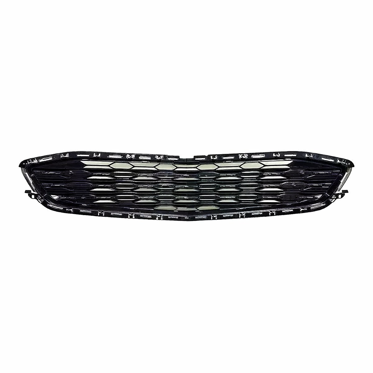 2016-2018 Chevrolet Malibu Grille Center Matte Black With Chrome Bars/Chrome Surearound – Back View (GM1036188)