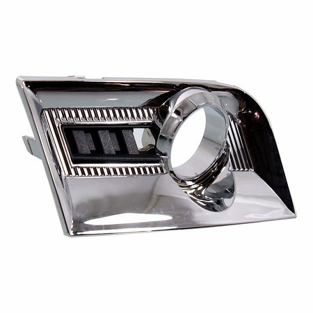 2010-2015 Gmc Terrain Fog Light Bezel Front Driver Side Chrome Exclude Denali – Side View (GM1038123)