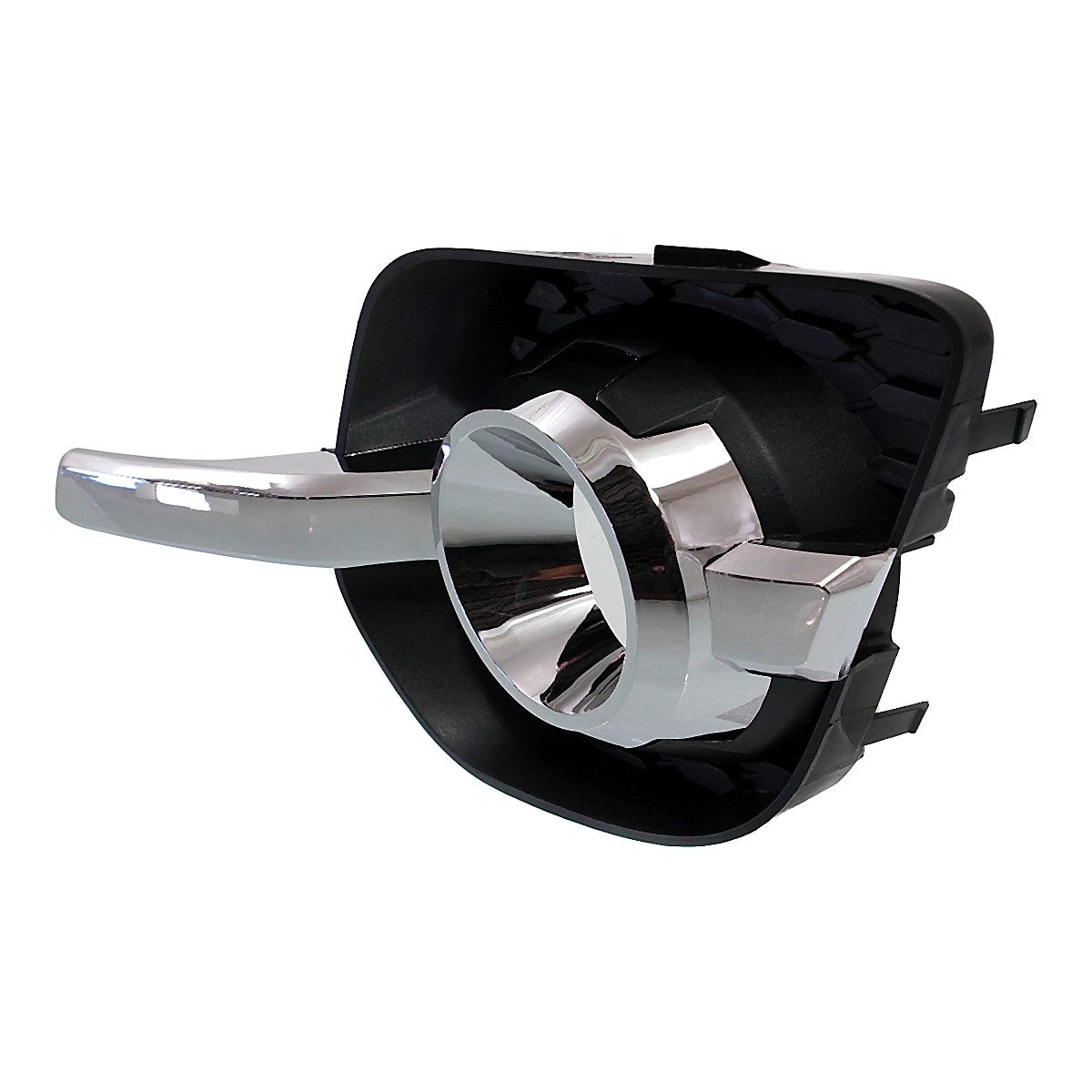 2010-2015 Chevrolet Equinox Fog Light Bezel Front Driver Side With Chrome Moulding Lt/Ltz – Side View (GM1038127)