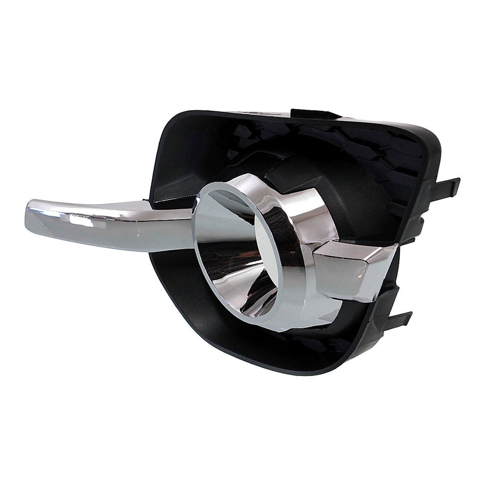 2010-2015 Chevrolet Equinox Fog Light Bezel Front Driver Side With Chrome Moulding Lt/Ltz – Side View (GM1038127)