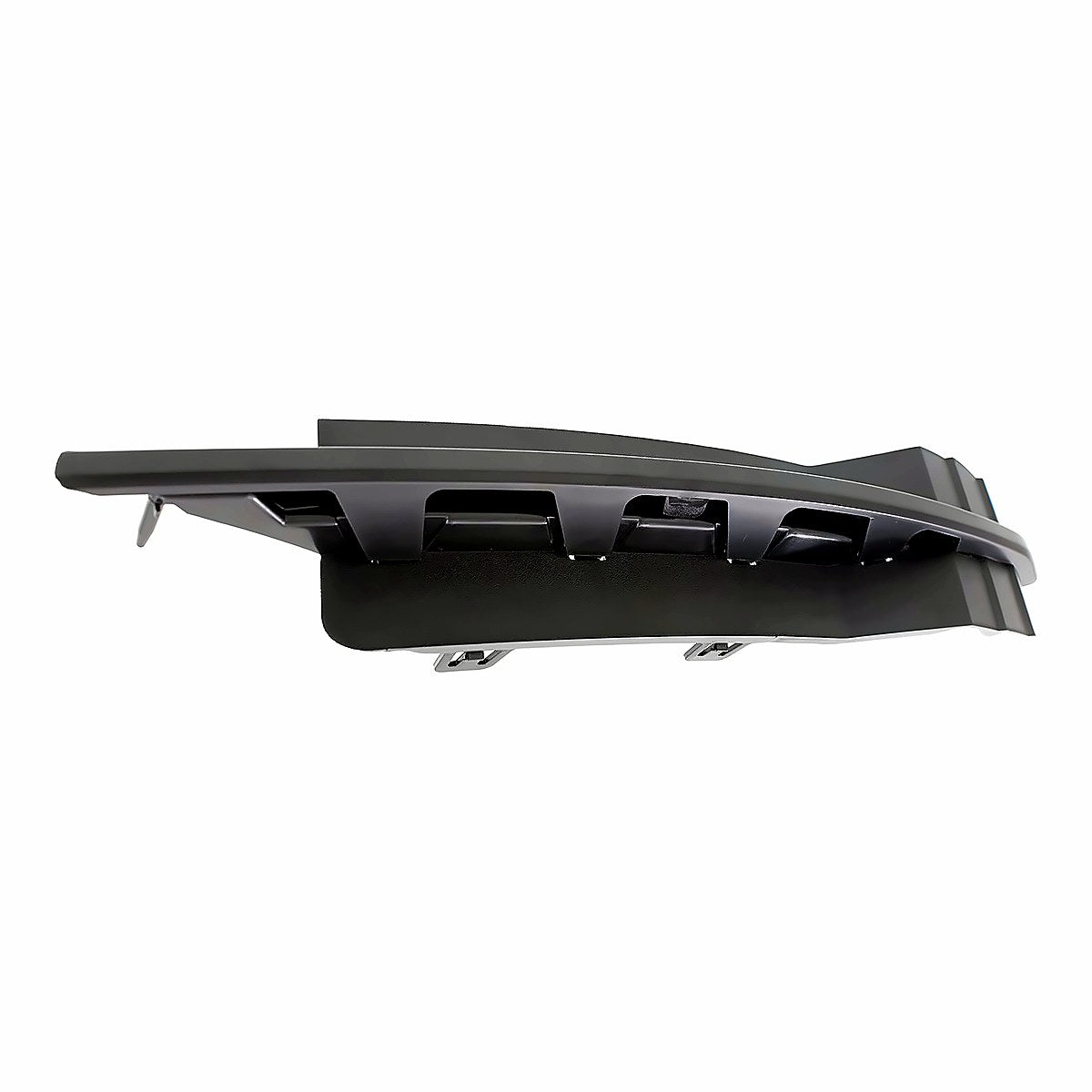 2010-2012 Chevrolet Malibu Grille Lower Driver Side Outer Matte-Black With Black Mldg Ls Model – Side View (GM1038137)
