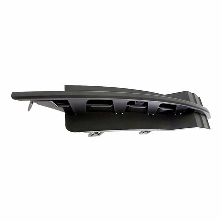 2010-2012 Chevrolet Malibu Grille Lower Driver Side Outer Matte-Black With Black Mldg Ls Model – Side View (GM1038137)