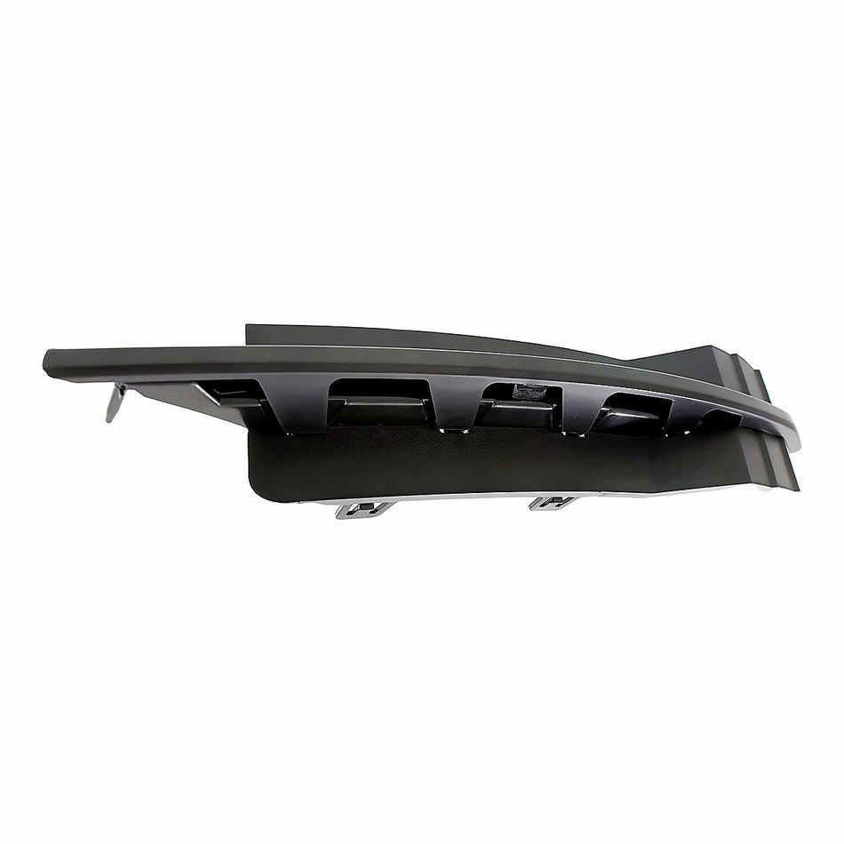 2010-2012 Chevrolet Malibu Grille Lower Driver Side Outer Matte-Black With Black Mldg Ls Model – Side View (GM1038137)
