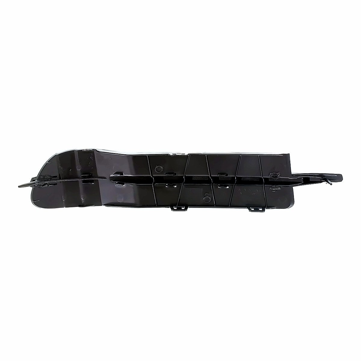 2010-2012 Chevrolet Malibu Grille Lower Driver Side Outer Matte-Black With Black Mldg Ls Model – Back View (GM1038137)