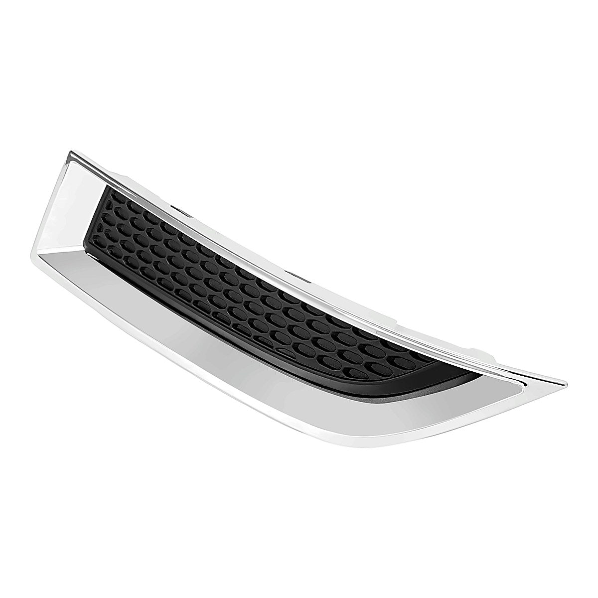 2013-2016 Gmc Acadia Grille Lower Driver Side Outer Upper Matte-Black With Chrome Mldg – Side View (GM1038155)