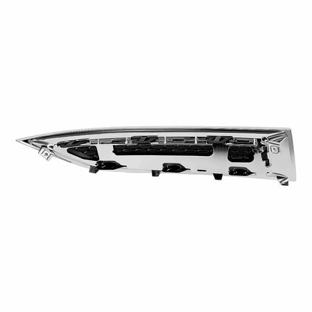 2013-2016 Gmc Acadia Grille Lower Driver Side Outer Upper Matte-Black With Chrome Mldg – Back View (GM1038155)