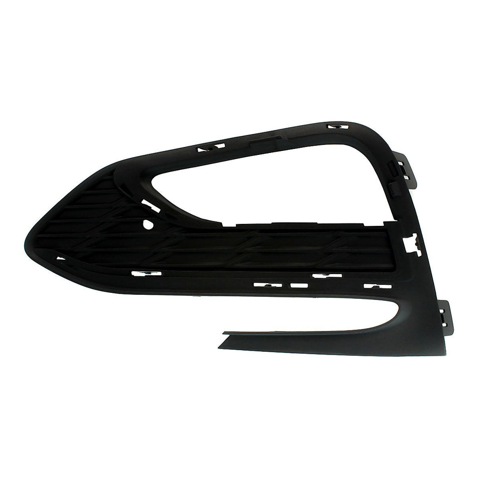2017-2018 Chevrolet Cruze_Hatchback Fog Light Bezel Front Driver Side Textured Black With Rs Pkg – Front View (GM1038225)