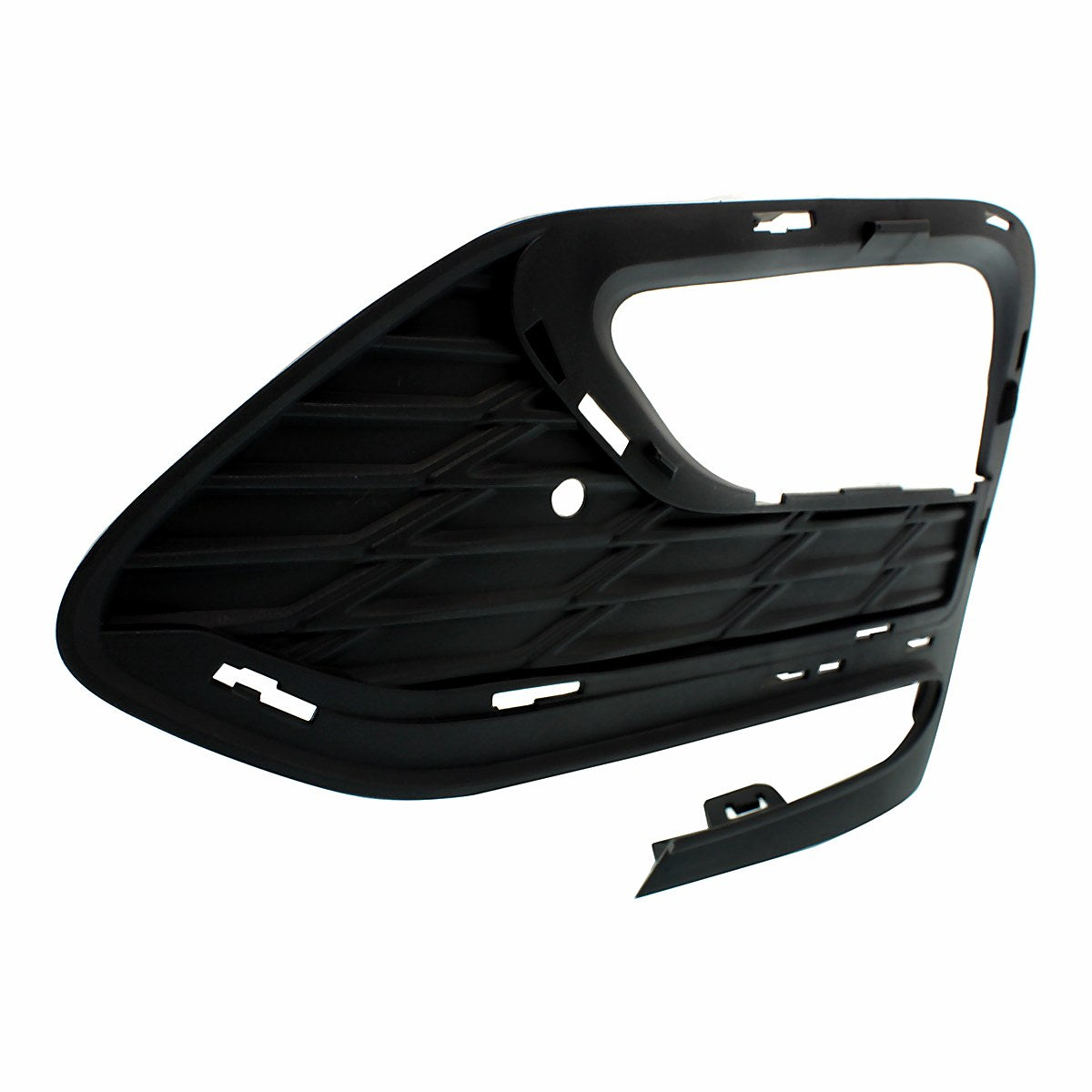 2017-2018 Chevrolet Cruze_Hatchback Fog Light Bezel Front Driver Side Textured Black With Rs Pkg – Side View (GM1038225)