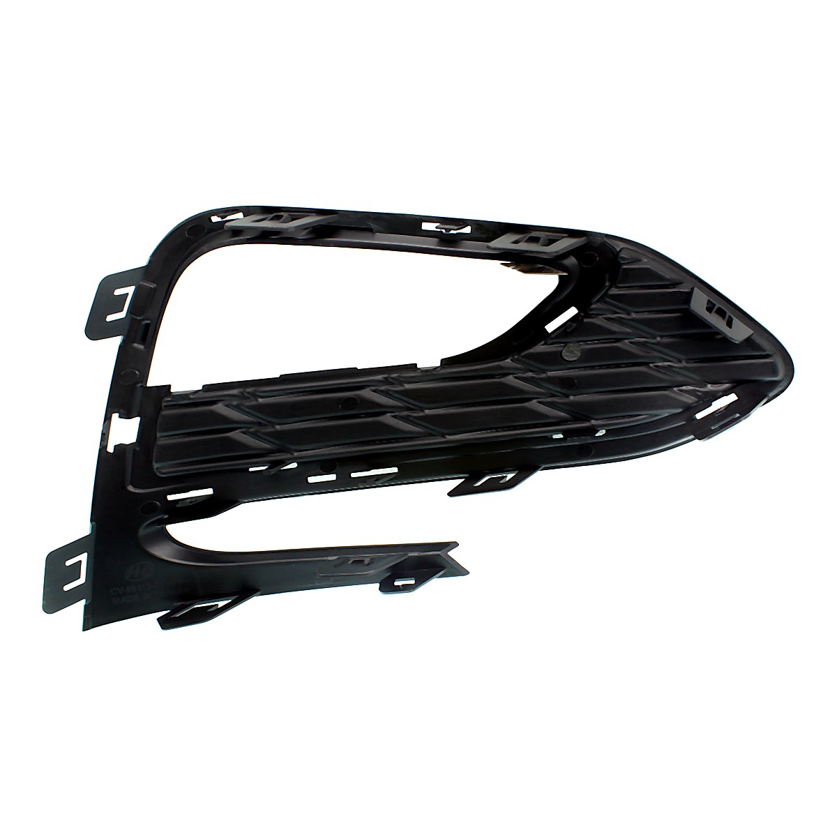2017-2018 Chevrolet Cruze_Hatchback Fog Light Bezel Front Driver Side Textured Black With Rs Pkg – Back View (GM1038225)