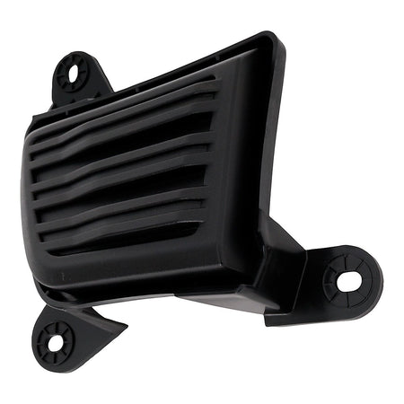 2020-2025 Chevrolet Silverado 2500 Fog Light Cover Front Driver Side Textured Black / 24-25 Chrome Bumper Models – Side View (GM1038257)