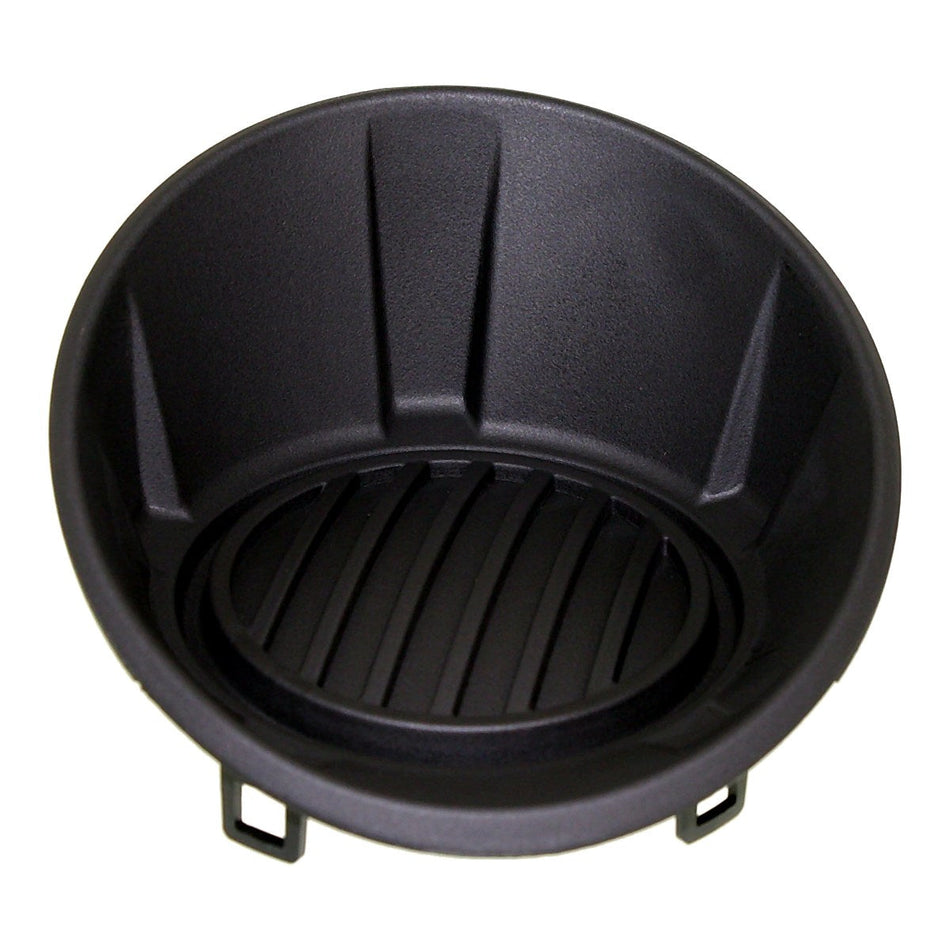 2010-2013 Chevrolet Camaro Fog Light Cover Front Passenger Side Matte-Black – Front View (GM1039119)