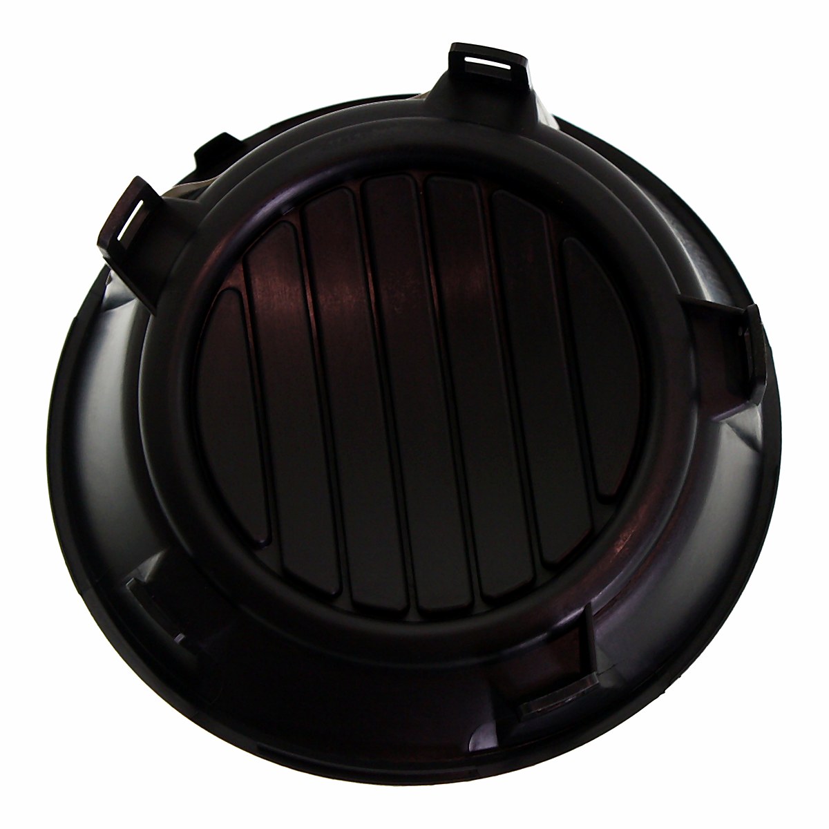 2010-2013 Chevrolet Camaro Fog Light Cover Front Passenger Side Matte-Black – Back View (GM1039119)