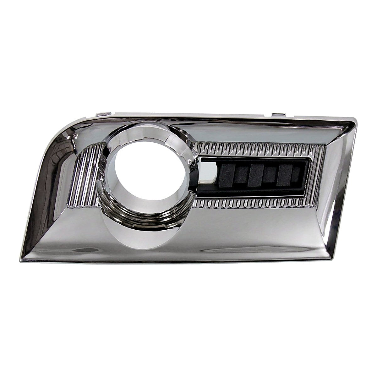 2010-2015 Gmc Terrain Fog Light Bezel Front Passenger Side Chrome Exclude Denali – Front View (GM1039123)