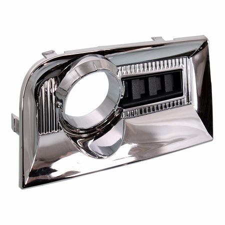 2010-2015 Gmc Terrain Fog Light Bezel Front Passenger Side Chrome Exclude Denali – Side View (GM1039123)