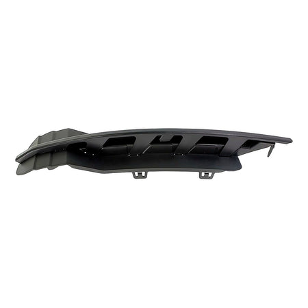 2010-2012 Chevrolet Malibu Grille Lower Passenger Side Outer Matte-Black With Black Mldg Ls Model – Side View (GM1039137)