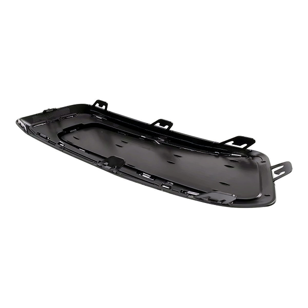 2014-2020 Chevrolet Impala Fog Light Cover Front Passenger Side Matt-Black With Chrome Mldg Without Drl – Side View (GM1039145)