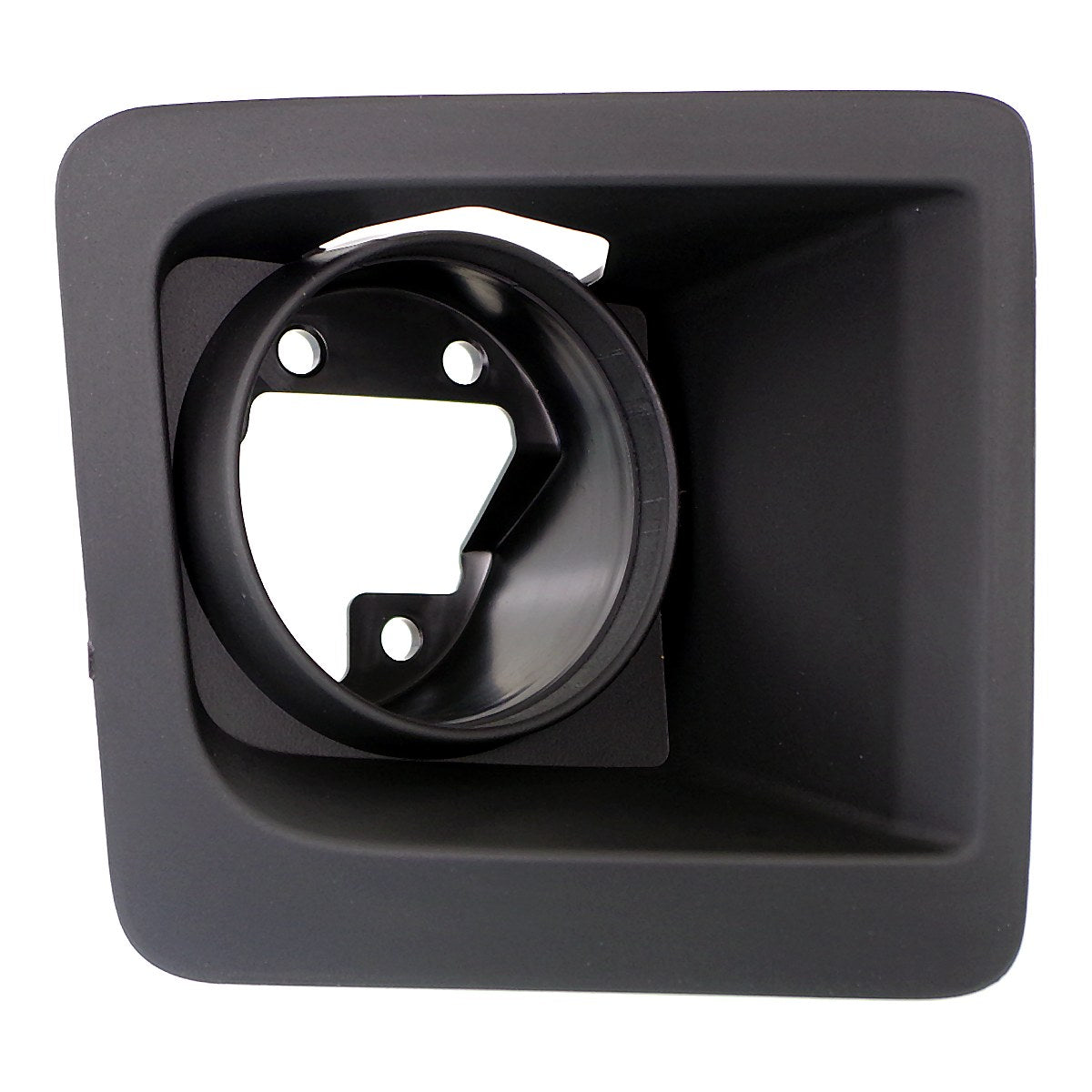 2014-2015 Gmc Sierra 1500 Fog Light Bezel Front Passenger Side Textured Black – Front View (GM1039169)