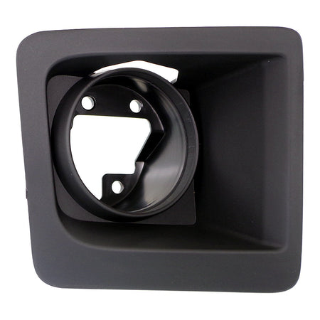 2014-2015 Gmc Sierra 1500 Fog Light Bezel Front Passenger Side Textured Black – Front View (GM1039169)