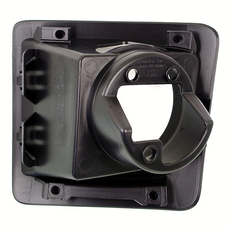2014-2015 Gmc Sierra 1500 Fog Light Bezel Front Passenger Side Textured Black – Back View (GM1039169)