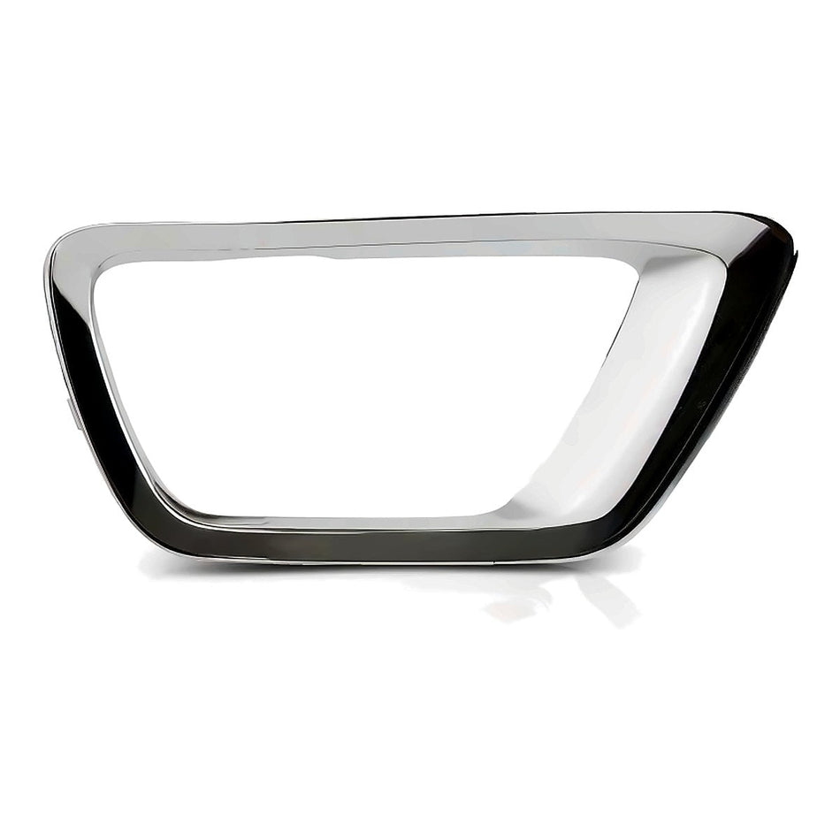 2015-2020 Chevrolet Colorado Fog Light Trim Ring Front Passenger Side Chrome – Front View (GM1039175)