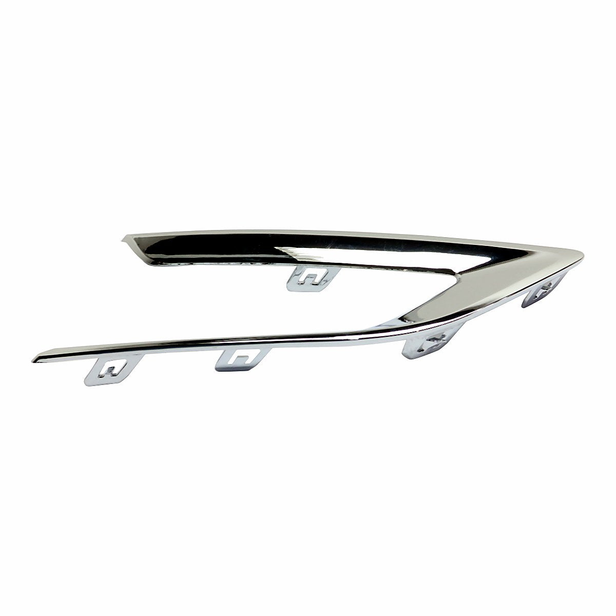 2017-2018 Chevrolet Cruze_Hatchback Fog Light Bezel Front Passenger Side Chrome Without Rs Pkg – Side View (GM1039213)