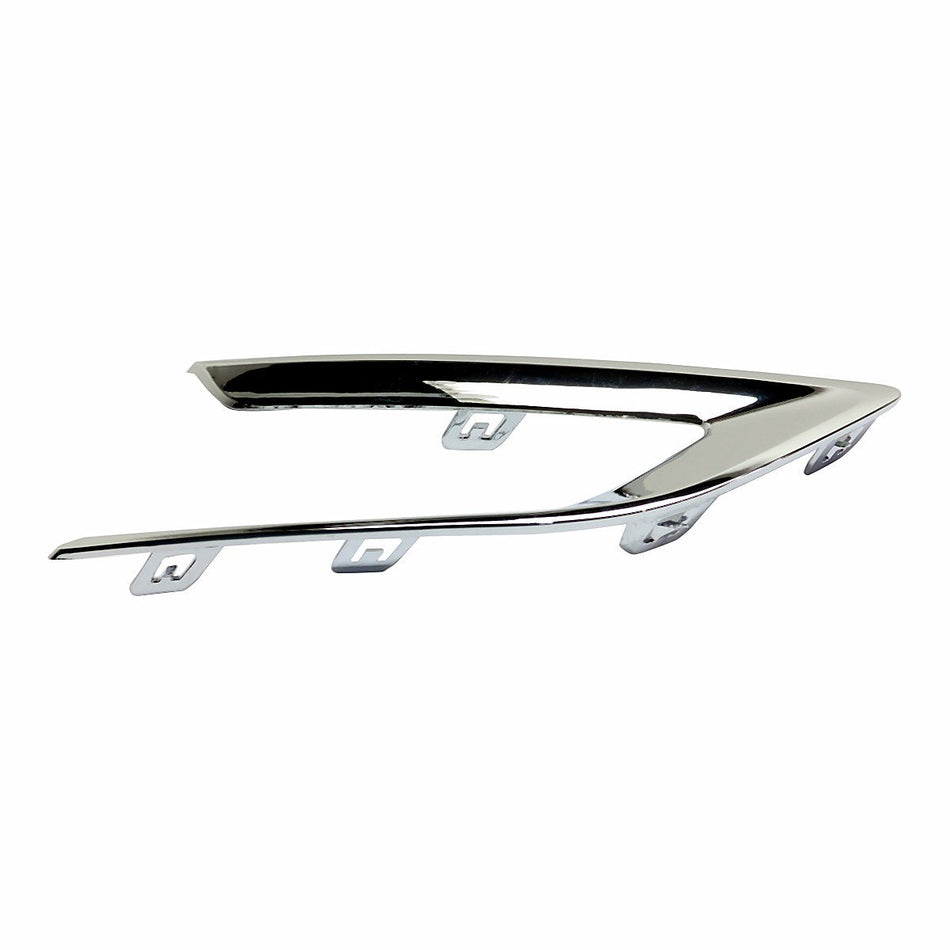 2017-2018 Chevrolet Cruze_Hatchback Fog Light Bezel Front Passenger Side Chrome Without Rs Pkg – Side View (GM1039213)
