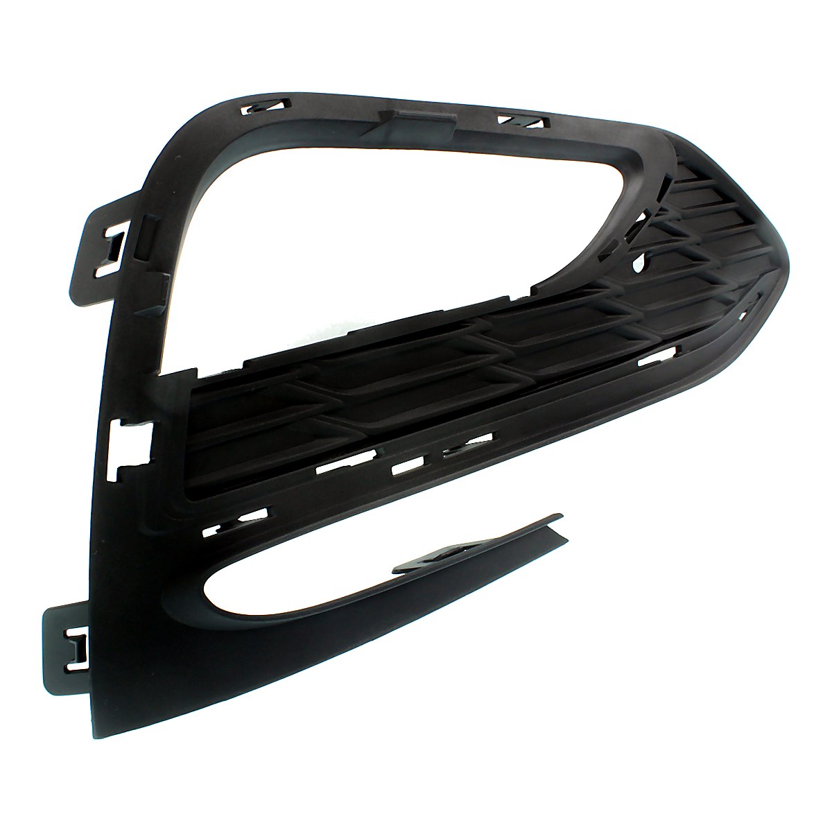 2017-2018 Chevrolet Cruze_Hatchback Fog Light Bezel Front Passenger Side Textured Black With Rs Pkg – Side View (GM1039225)