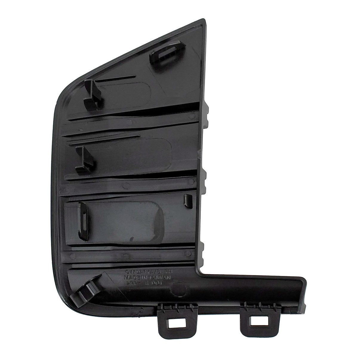 2019-2021 Chevrolet Silverado 1500 Bumper Moulding Front Passenger Side (Face Bar End Insert) Textured_GM1047121-2