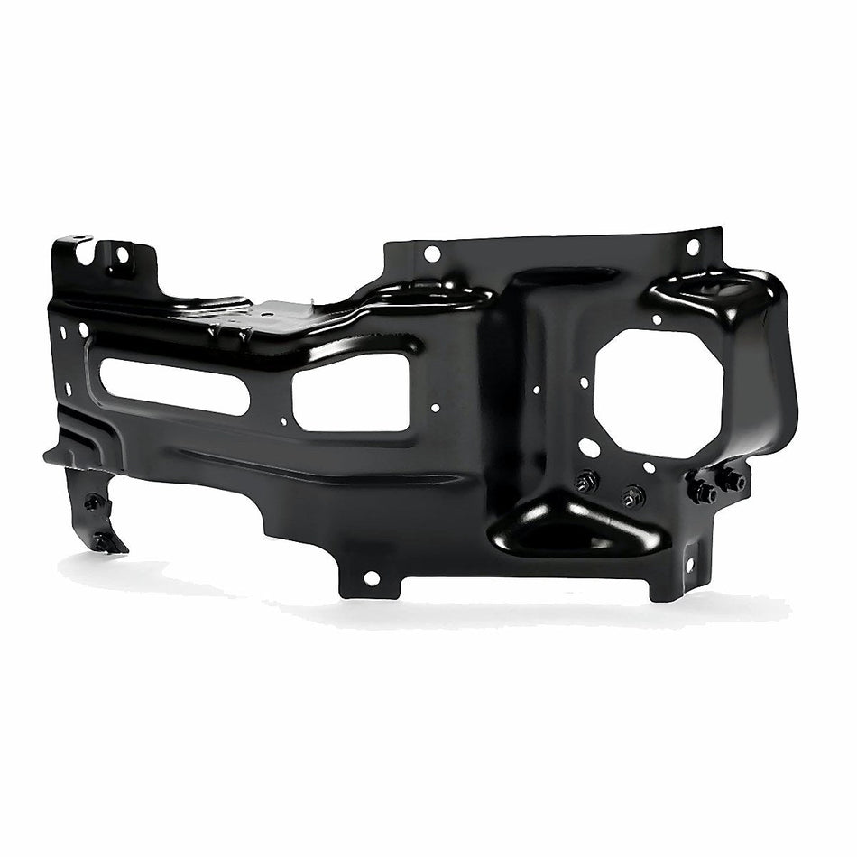 2015-2019 Chevrolet Silverado 3500 Bumper Bracket Front Driver Side - side angle, Part GM1066200
