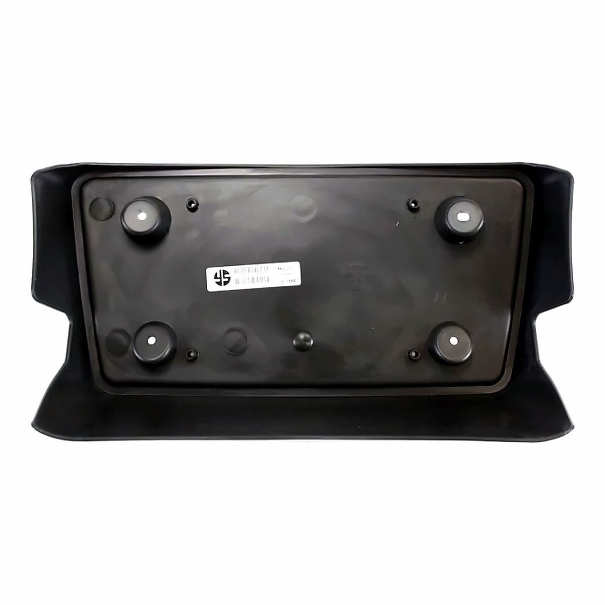2007-2013 Chevrolet Silverado 1500 License Plate Bracket Front – Back View (GM1068120)