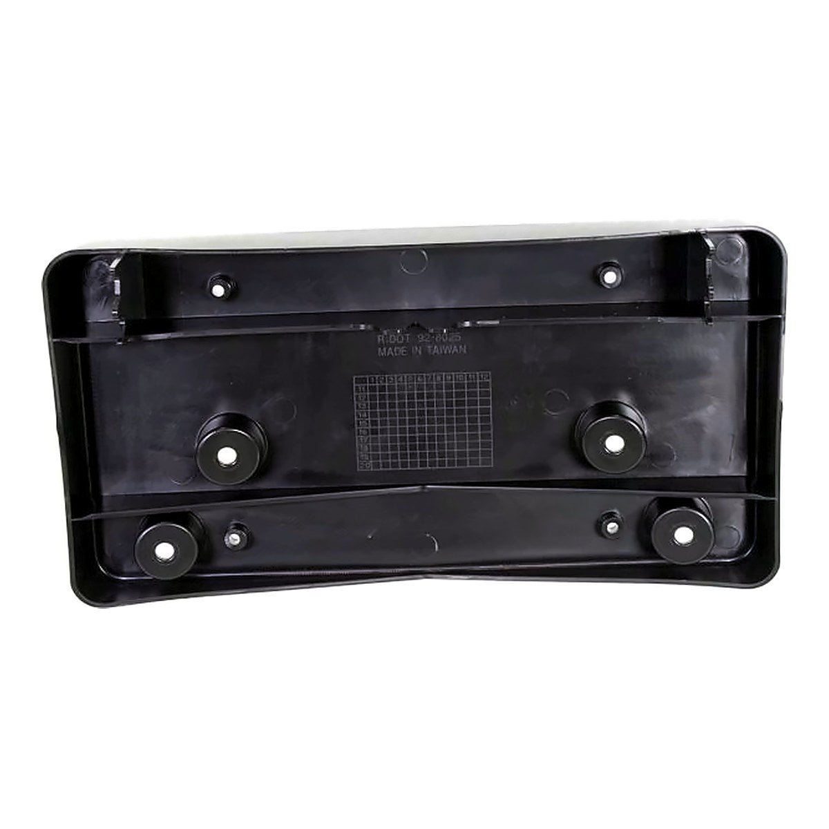 2010-2013 Chevrolet Camaro License Plate Bracket Front – Back View (GM1068127)