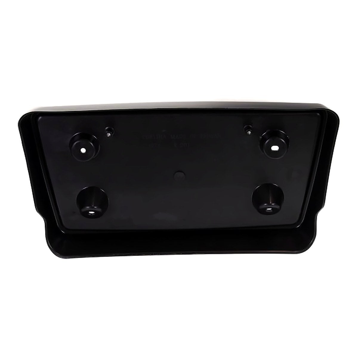 2007-2014 Cadillac Escalade License Plate Bracket Front Exc Platinum Pkg – Back View (GM1068137)