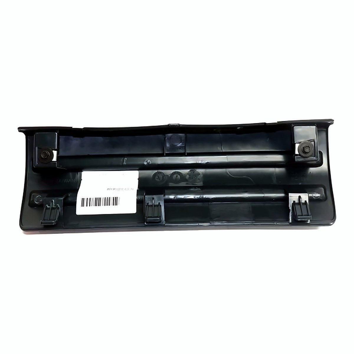 2014-2015 Gmc Sierra 1500 License Plate Bracket Front Textured Dark Gray – Back View (GM1068149)