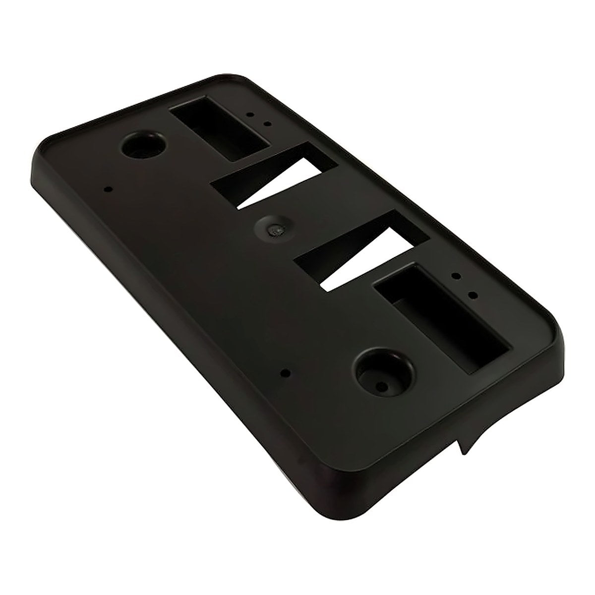 2019-2021 Gmc Sierra 1500 License Plate Bracket Front With Hardware For Base/Sle/Elevation Model – Angle View (GM1068198)