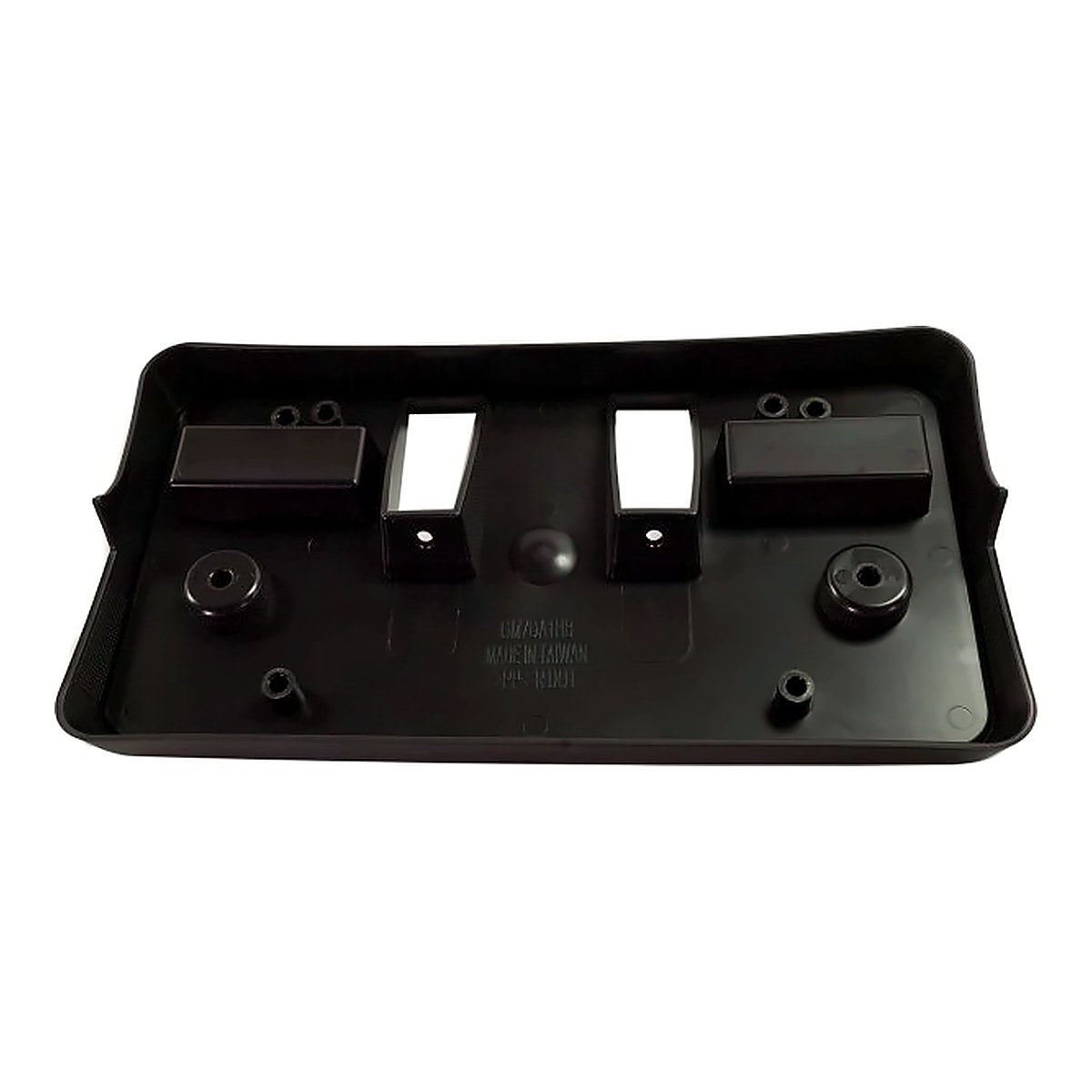 2019-2021 Gmc Sierra 1500 License Plate Bracket Front With Hardware For Base/Sle/Elevation Model – Back View (GM1068198)
