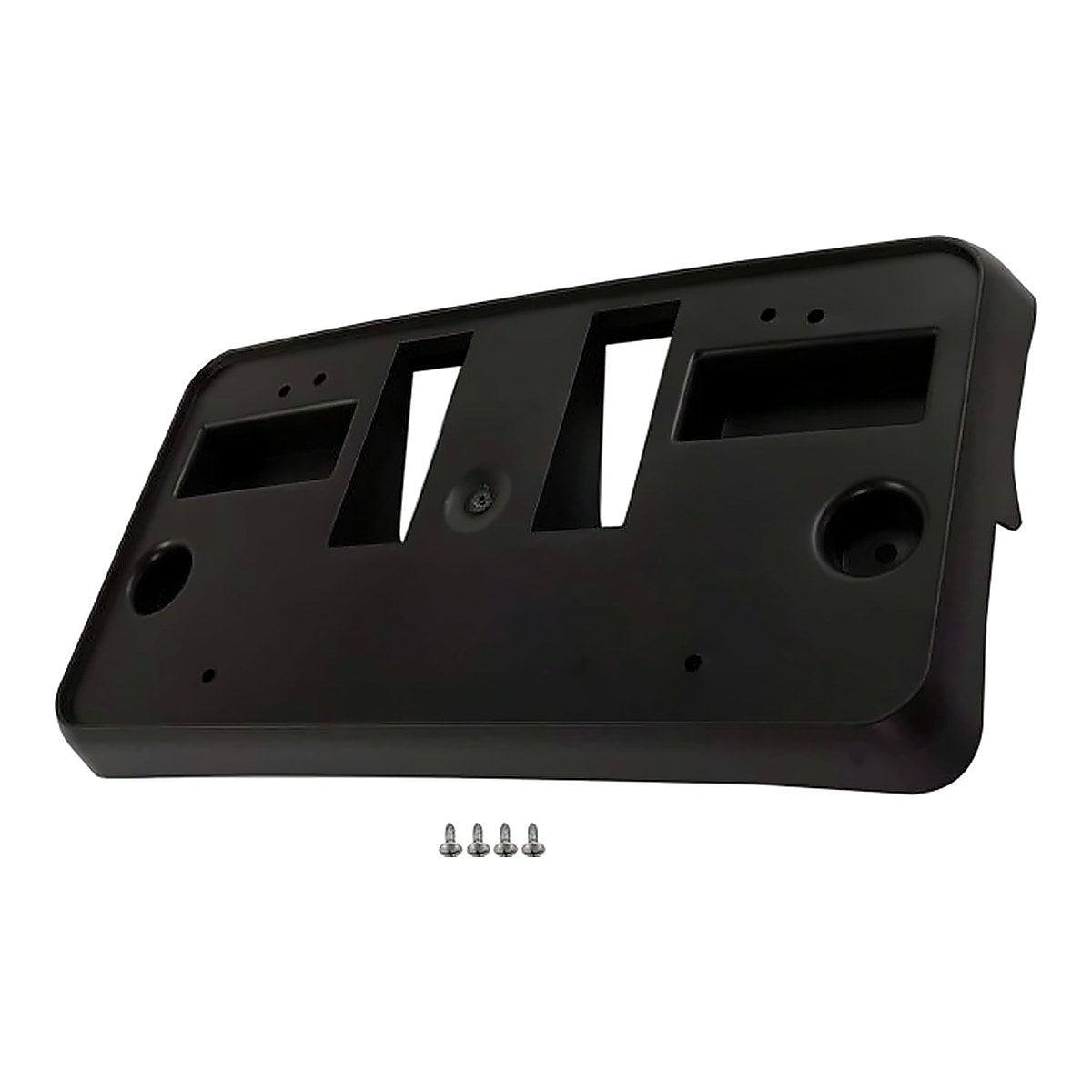 2019-2021 Gmc Sierra 1500 License Plate Bracket Front With Hardware For At4/Denali Model – Angle View (GM1068199)