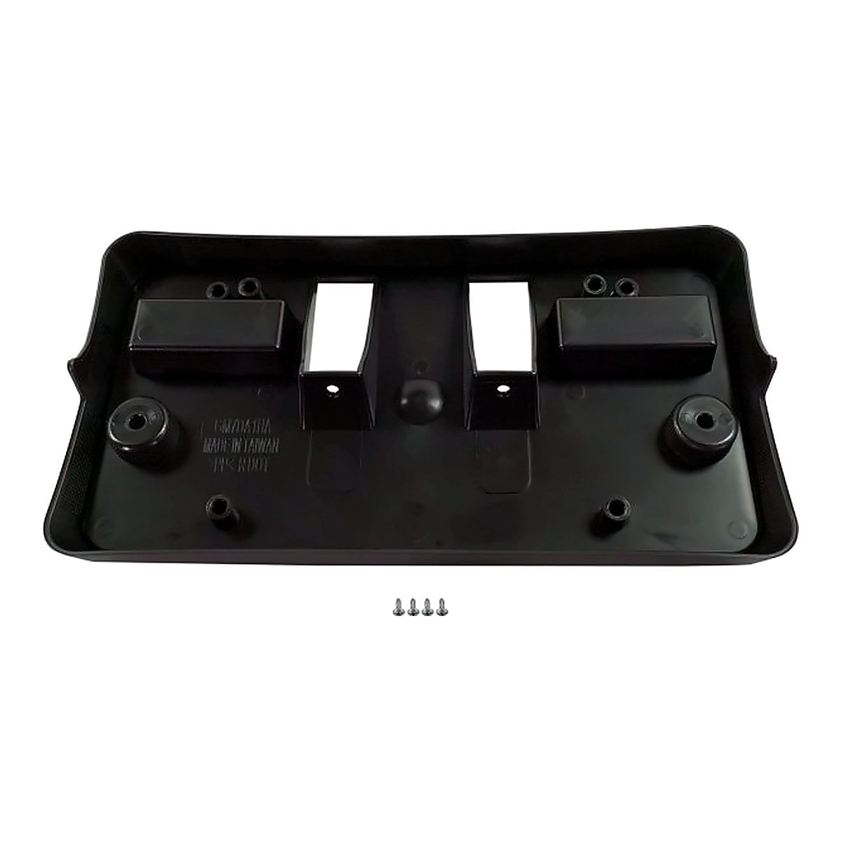 2019-2021 Gmc Sierra 1500 License Plate Bracket Front With Hardware For At4/Denali Model – Back View (GM1068199)