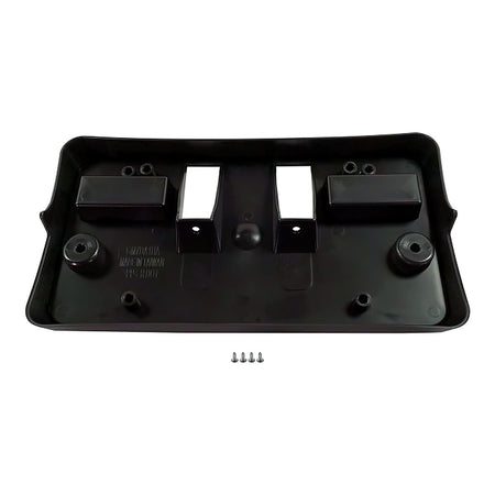2019-2021 Gmc Sierra 1500 License Plate Bracket Front With Hardware For At4/Denali Model – Back View (GM1068199)