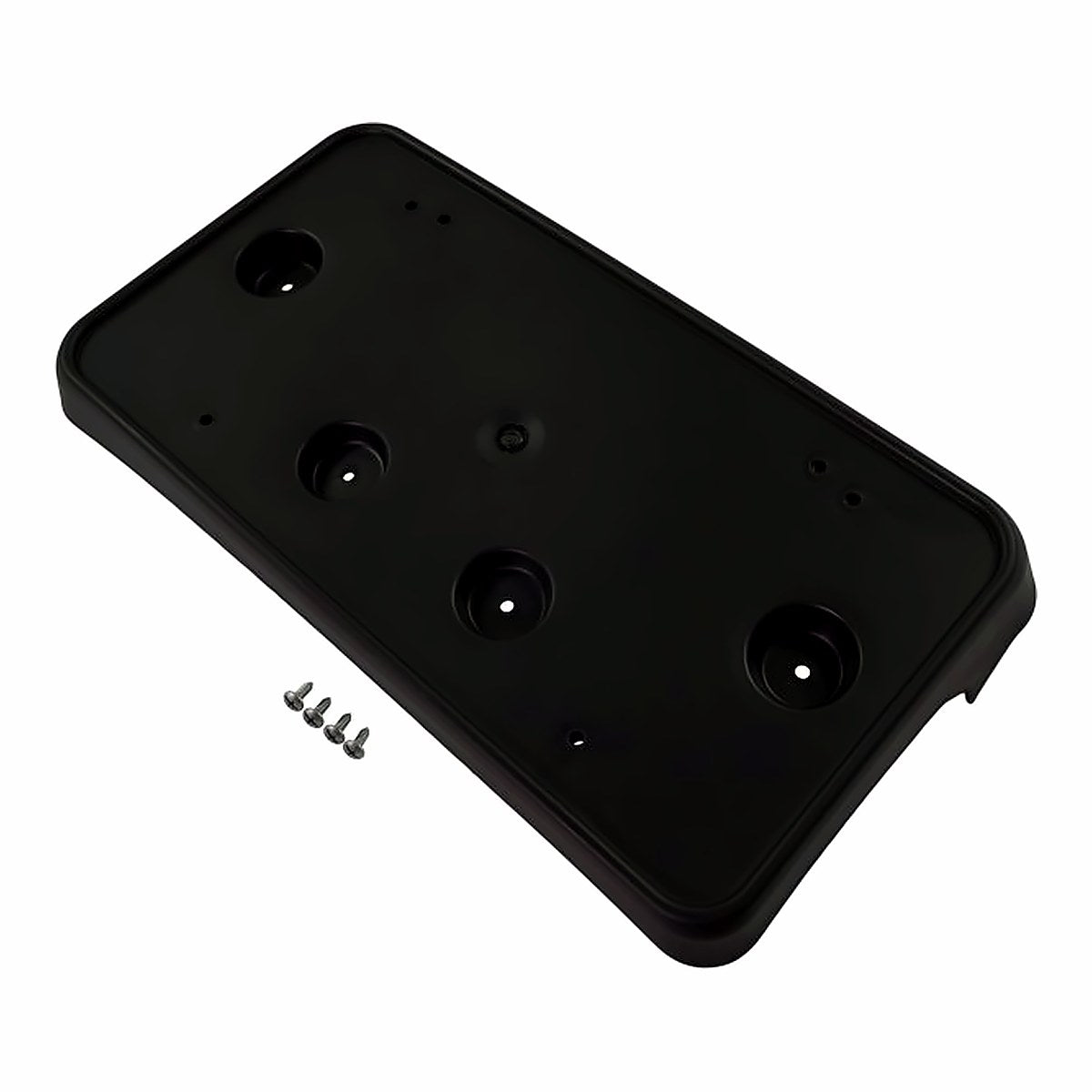 2019-2021 Chevrolet Silverado 1500 License Plate Bracket Front With Mounting Hardware – Side View (GM1068200)
