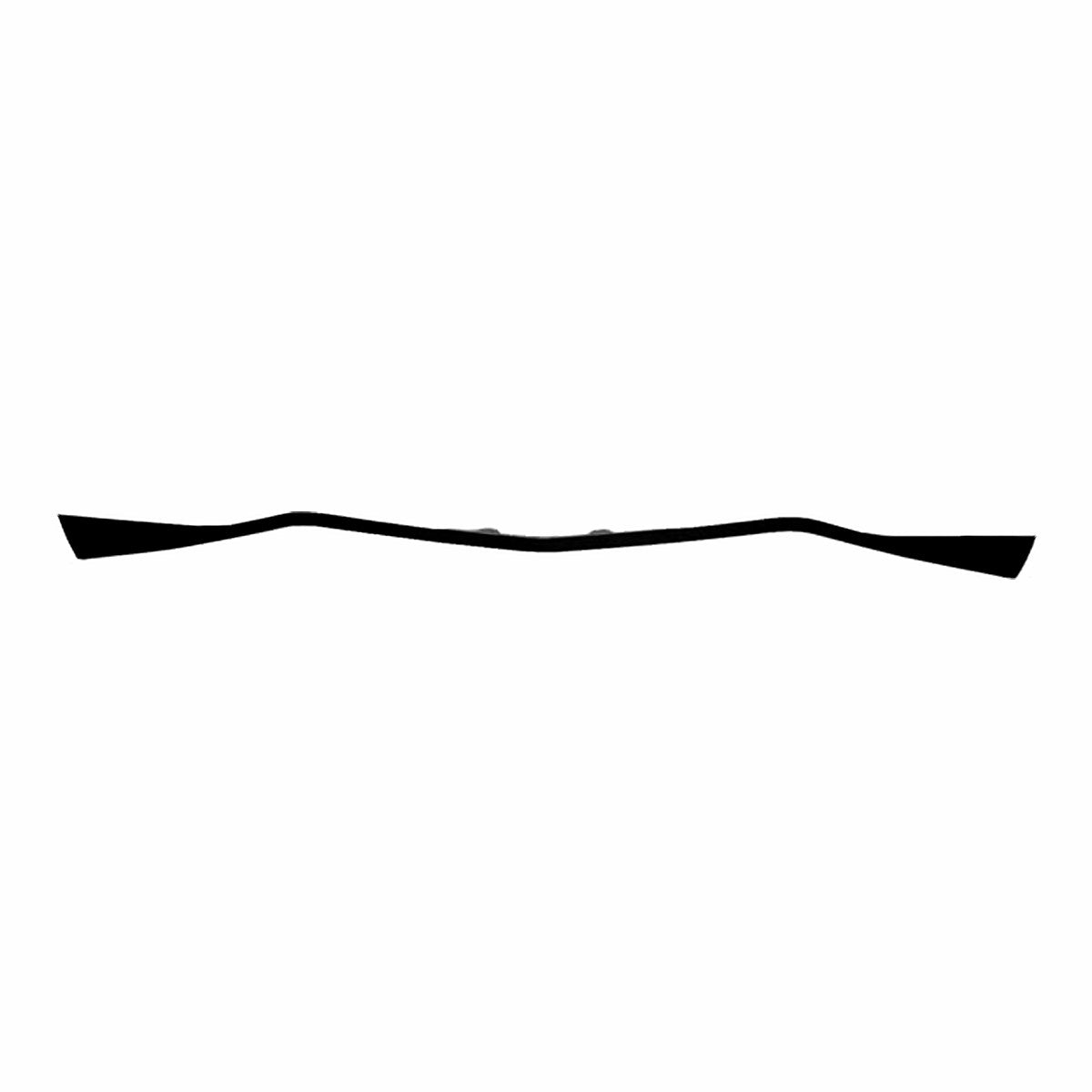 2014-2020 Chevrolet Impala Bumper Deflector Front Center Exclude 2014 Fleet Model Matte Dark Gray_GM1092239