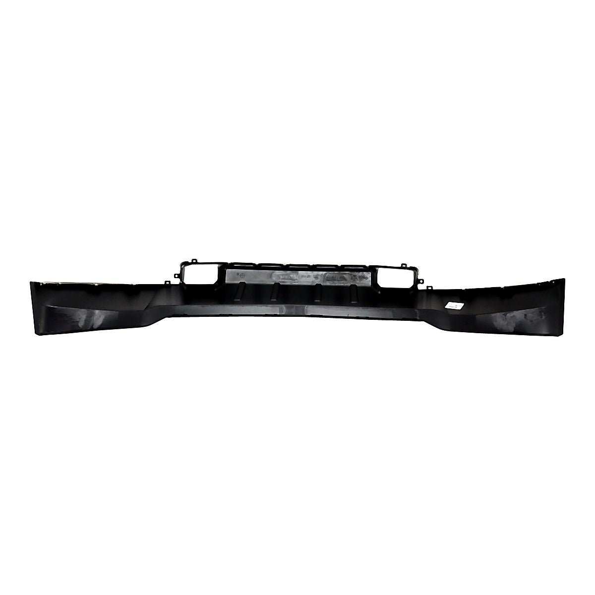 2015-2019 Chevrolet Silverado 2500 Bumper Deflector Front Matte Dark Gray For Chrome Bumper_GM1092252-4