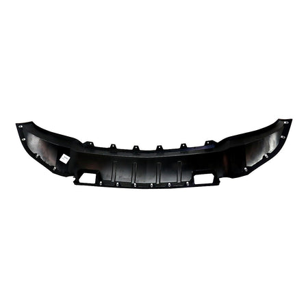2015-2019 Chevrolet Silverado 2500 Bumper Deflector Front Matte Dark Gray For Chrome Bumper_GM1092252-5