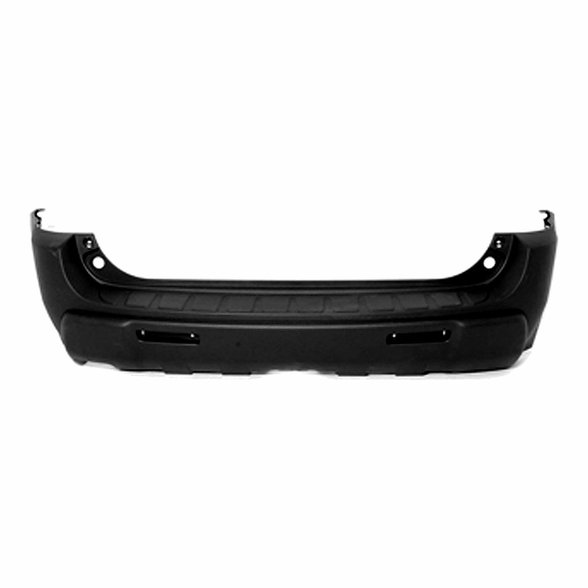 2005-2006 Chevrolet Equinox Bumper Rear Matte-Dk Gray Textured Ls Model Built-In Step Pad_GM1100695