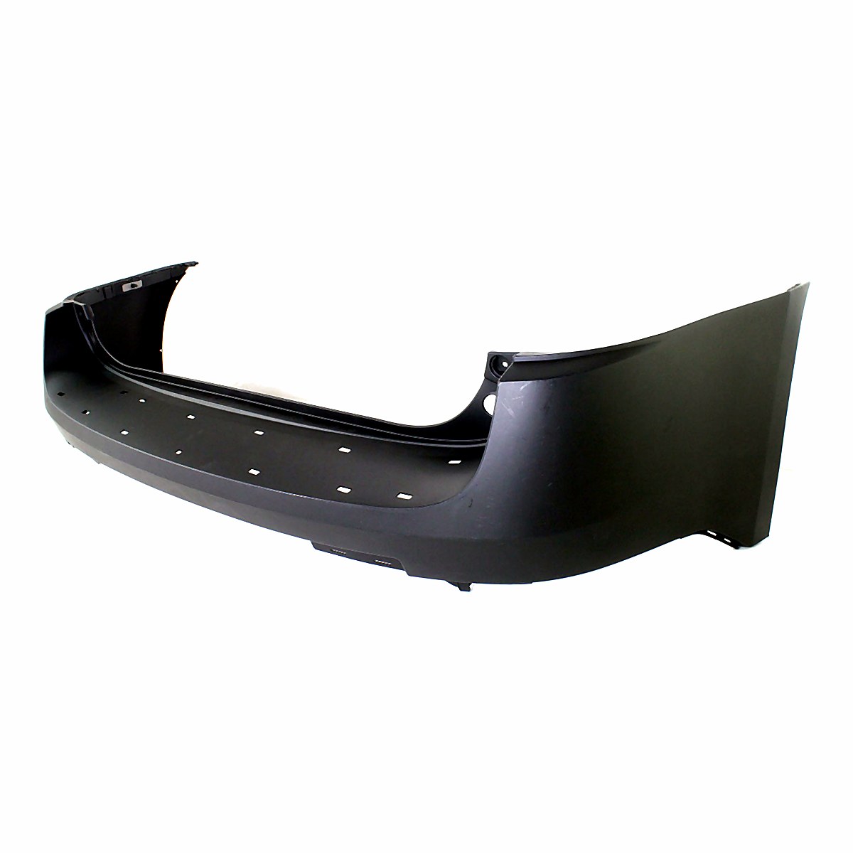 2007-2009 Chevrolet Equinox Bumper Rear Upper Gray Equinox Without Sport/ Torearent Without Gxp Model_GM1100742-2