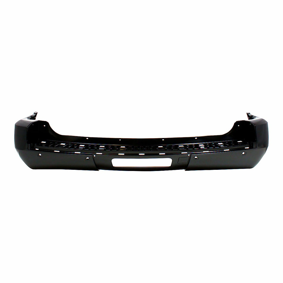 2007-2014 Cadillac Escalade Bumper Rear Primed Denali/Ltz With Sensor Hole_GM1100784