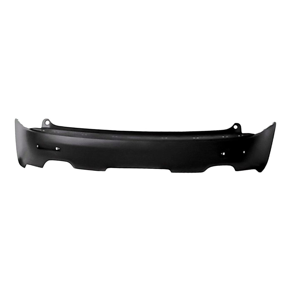 2007-2012 Gmc Acadia Bumper Rear Without Sensor Hole Textured Black Exclude Denali_GM1100805-2