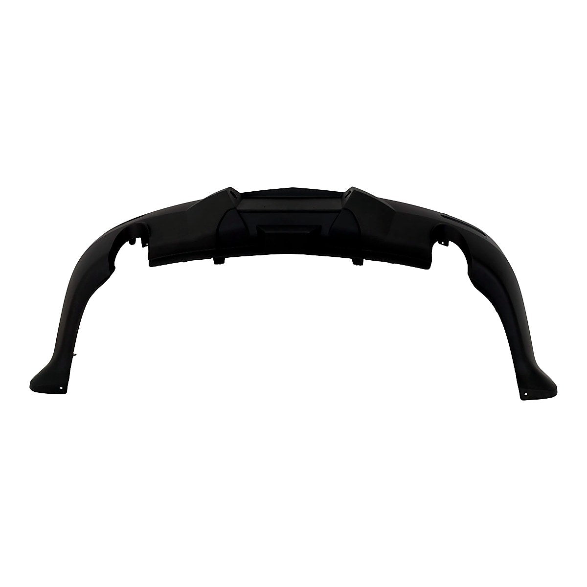 2009-2012 Chevrolet Traverse Bumper Rear Dual Exhaust Textured With Sensor Hole_GM1100843-4
