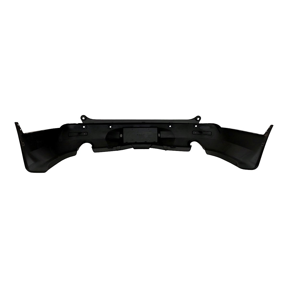 2009-2012 Chevrolet Traverse Bumper Rear Dual Exhaust Textured With Sensor Hole_GM1100843-5