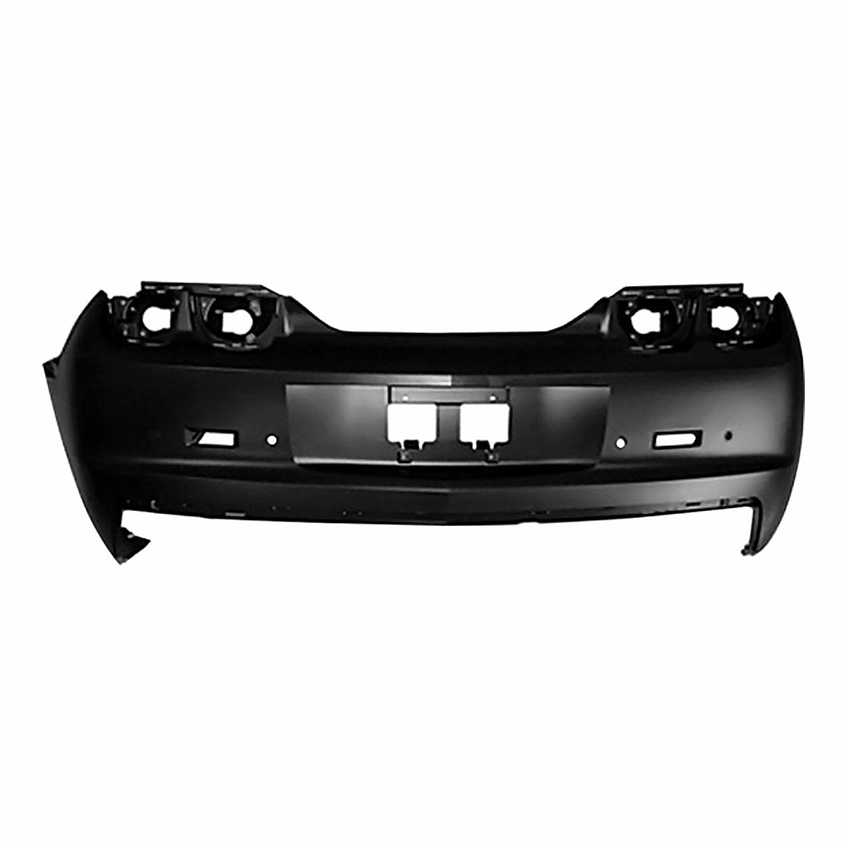 2010-2013 Chevrolet Camaro Bumper Rear With Sensor Hole Without Tow Hooks Primed_GM1100847